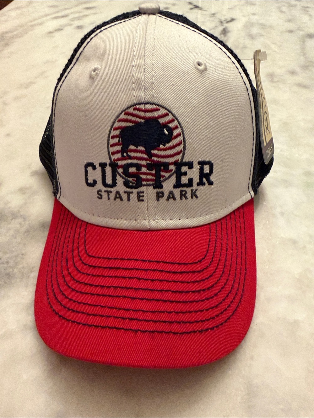 Custer State Park trucker hat made by Ouray Sportswear NWT